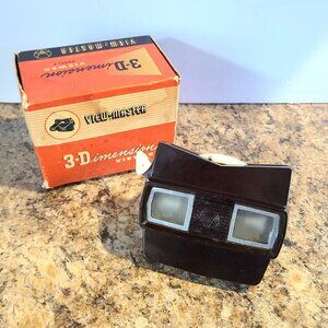 Vintage 1950s Sawyers View-Master Model E, In Working Condition, With Box